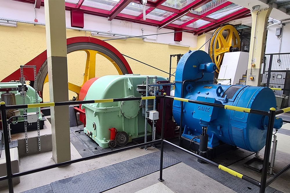 ARI-contact-Drahtseilnbahn-Augustusburg-Maschinenraum